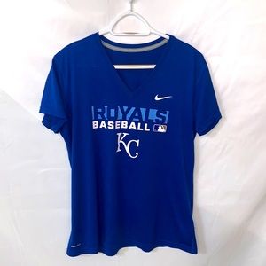 Kansas City Royals‎ Dry Fit Nike women’s V-neck size large